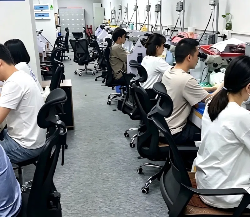 Floral Jewelry production team