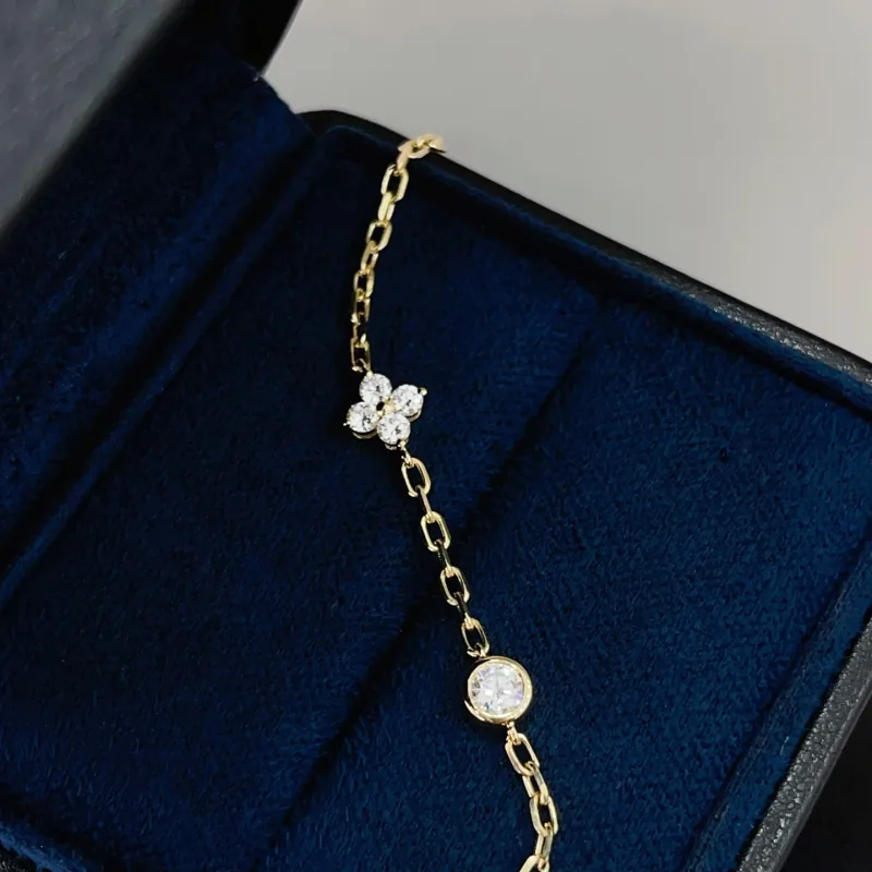 Lab-Grown Diamond Clover Link Bracelet Development