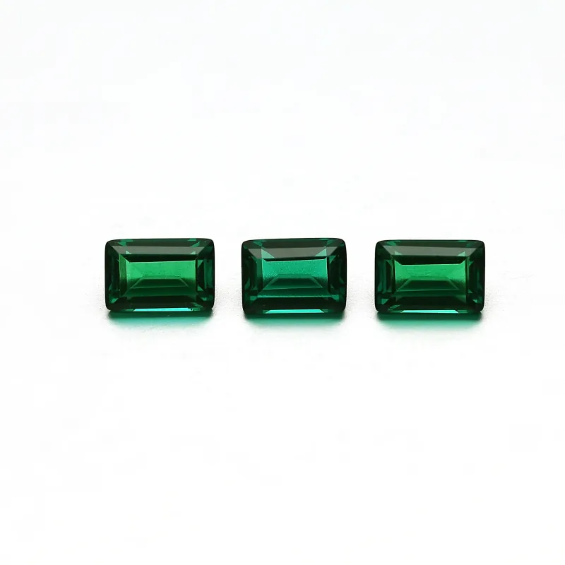 4x6mm Zambian Lab-Grown Emerald Baguette Sourcing